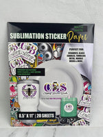 
              Sublimation Sticker Matte | Crafting Besties Sasha ®
            