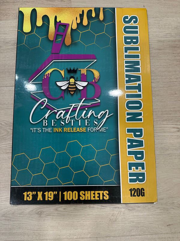 Teal Sublimation Paper 120g| Crafting Besties ®| 13x19
