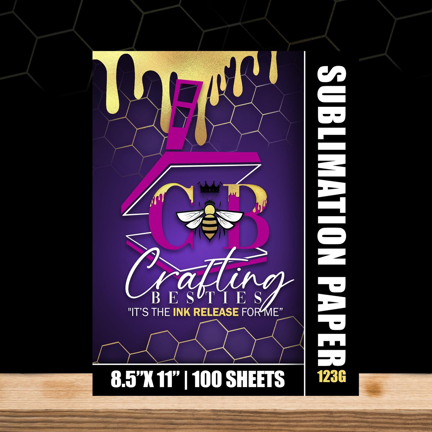 Sublimation Paper 123g|Crafting Besties Sasha®| 8.5x11